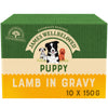 James Wellbeloved Lamb Puppy Pouches 150g