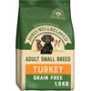 James Wellbeloved  Dog Adult Grain Free Small Breed Turkey 1.5kg