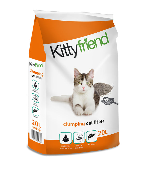Kitty Friend Clumping Cat Litter 20L Direct Pets