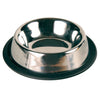 Stainless Steel Cat Feed Bowl With Rubber Base ring, 0.2 l/