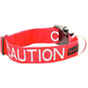 Caution Snap Collar