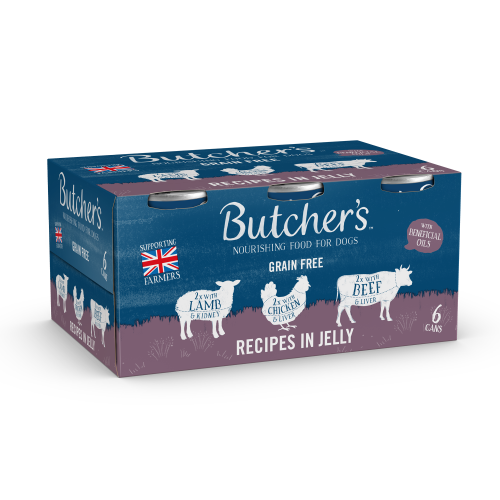 Butchers Grain Free Meaty Recipes In Jelly 6 X 400g