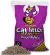CJ's Premium Cat Litter Wood Pellets 30l