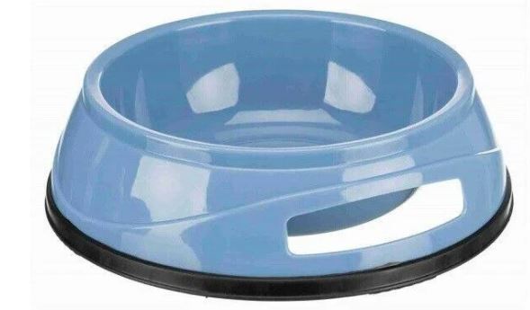 Rubber shop dog bowl