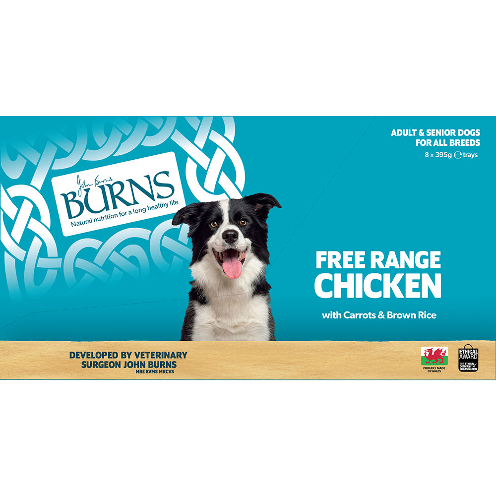 Burns Free Range Chicken 8x395g