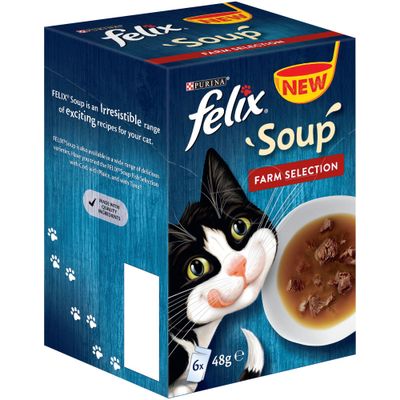 FELIX Soup Mixed Variety Farm Selection 6x48g