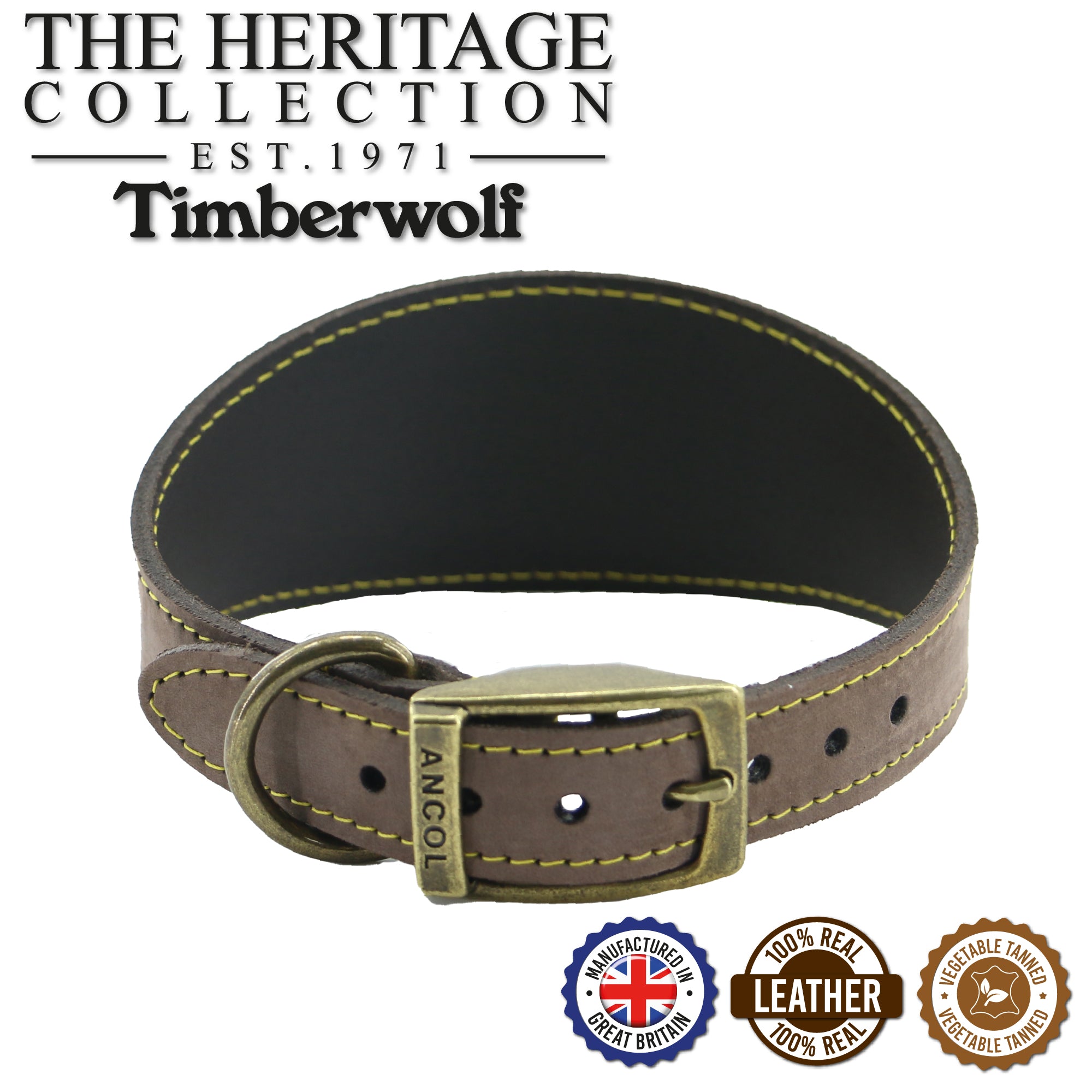 Ancol Timberwolf Greyhound Collar