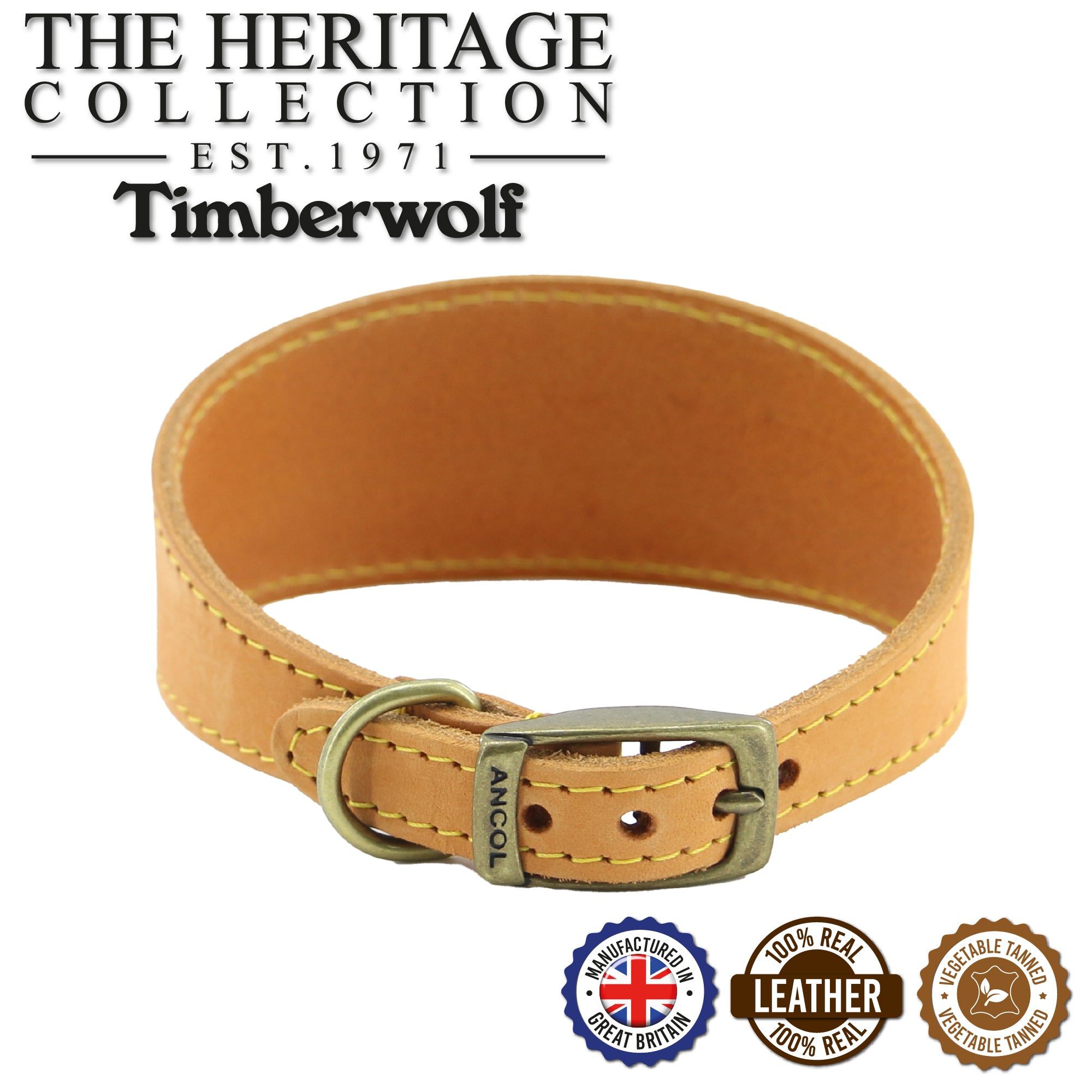 Ancol Timberwolf Whippet Collar