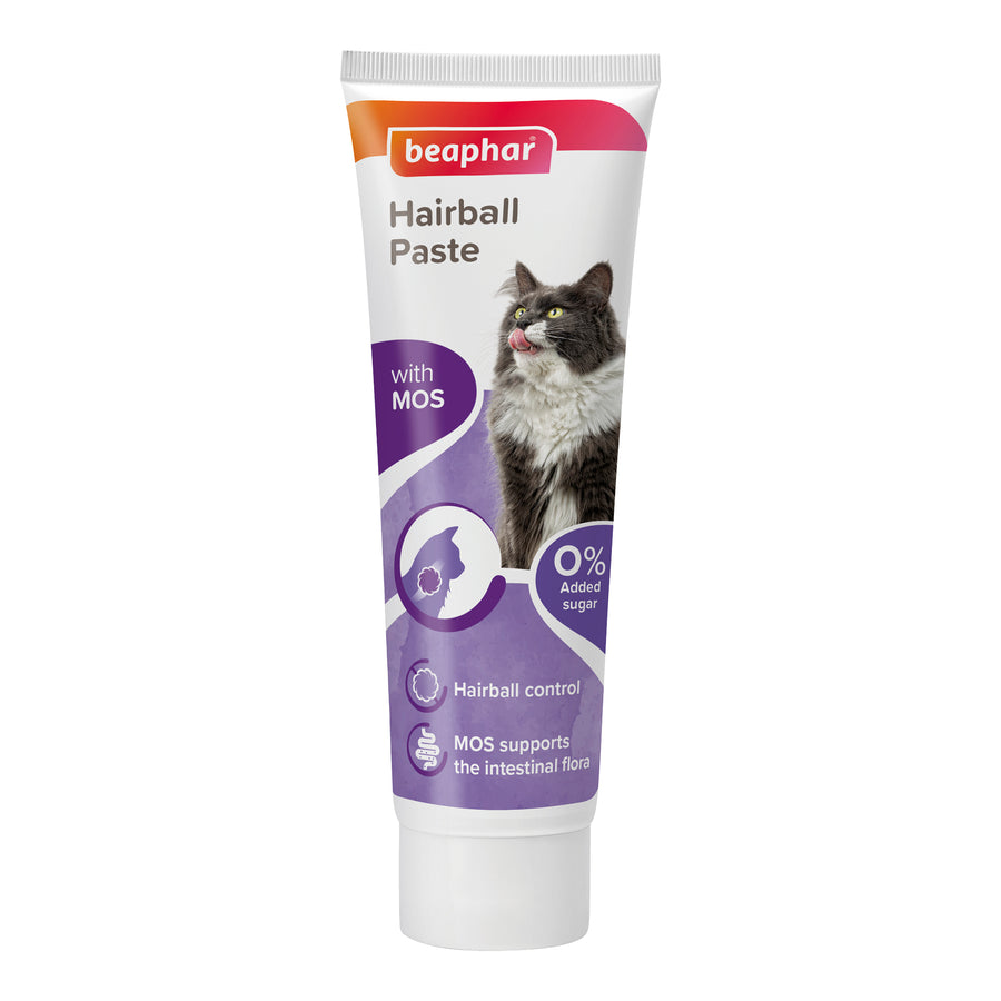 Beaphar Hairball Prebiotic Paste for Cats 100g