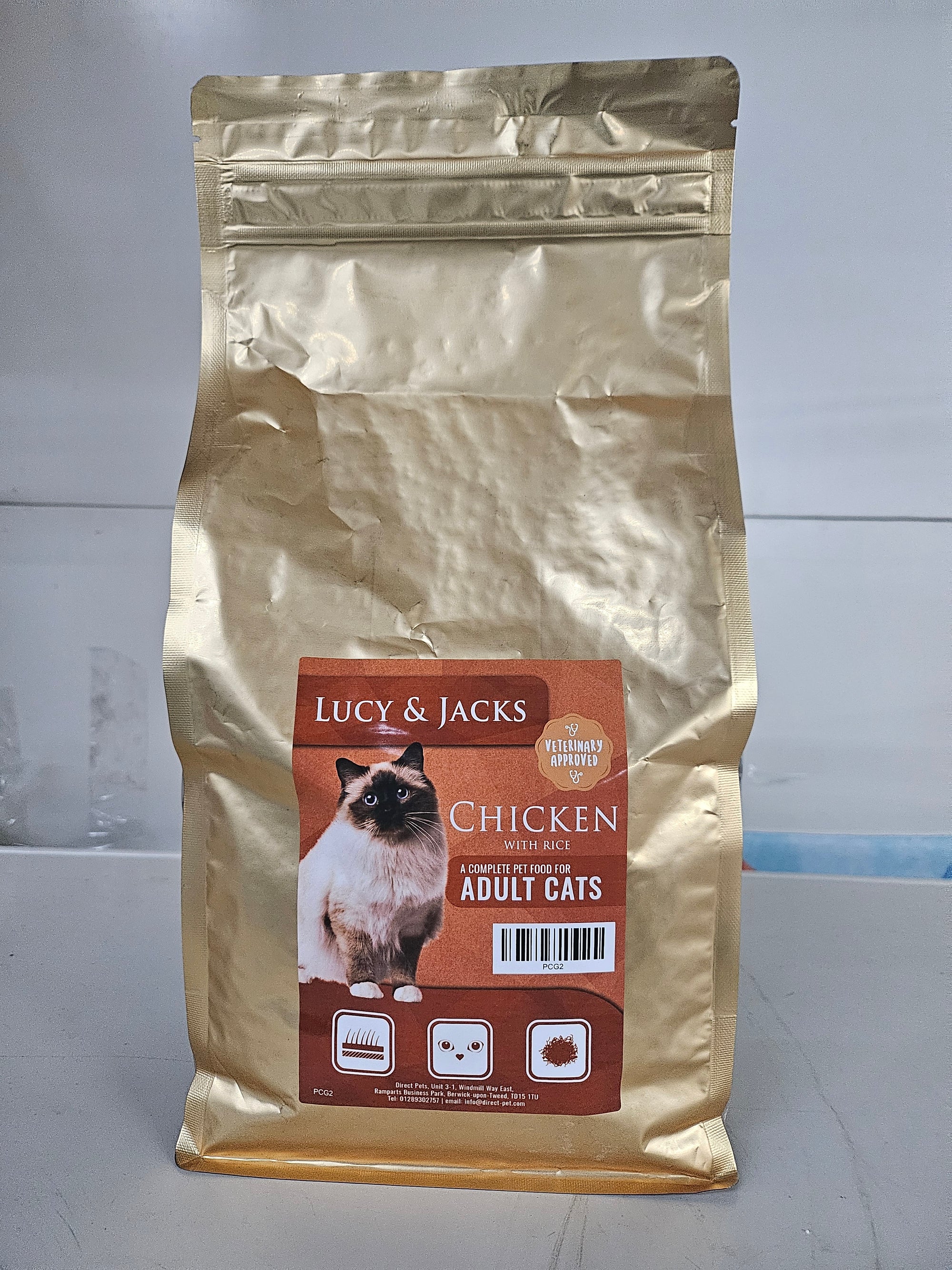 Lucy & Jack's Cat Chicken With Rice 6kg