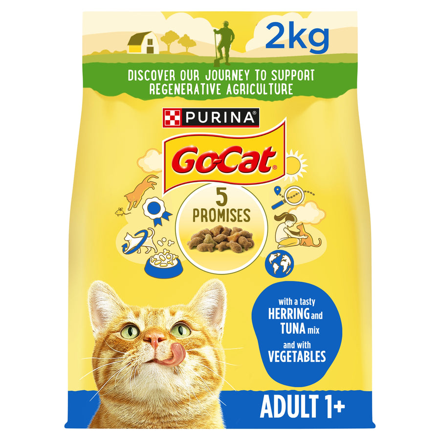 Go Cat Tuna Herring & Veg 4kg