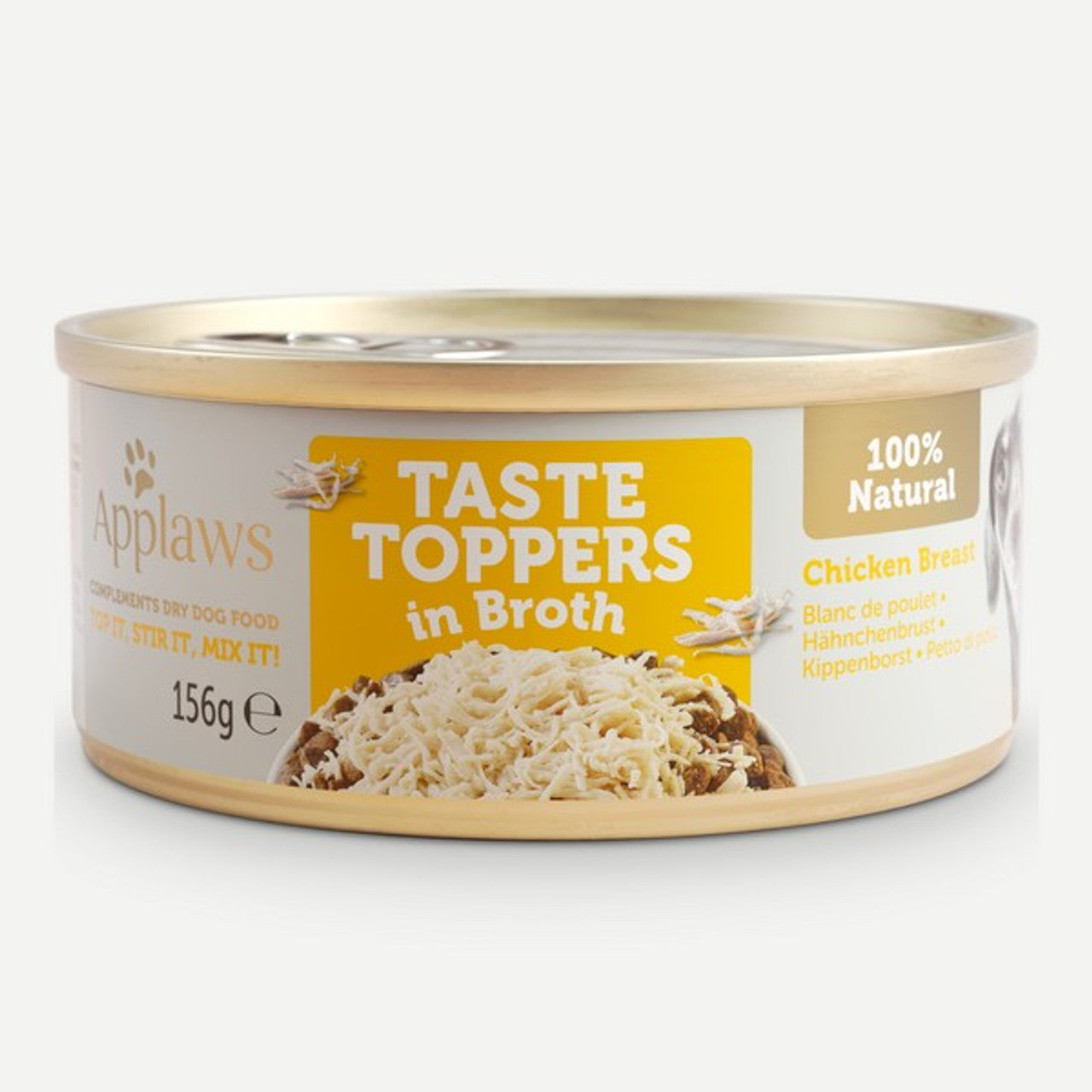 Applaws Taste Toppers Dog Food Chicken in Broth 156g