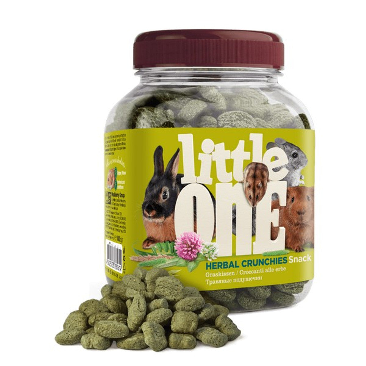 Little One Herbal Crunchies Snack For All Small Mammals 100g