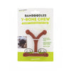 Bamboodles Y-Bone Chew Toy Medium Bacon