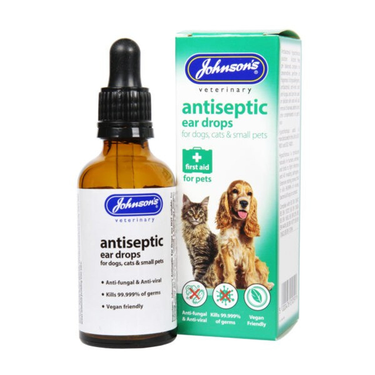JVP Antiseptic Ear Drops 50ml