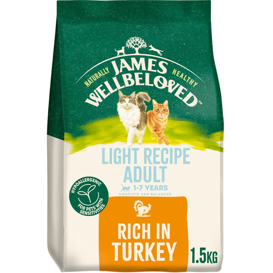 James Wellbeloved Turkey & Rice Light 1.5kg
