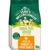 James Wellbeloved Grain Free Senior Dry Dog Food Turkey 10kg