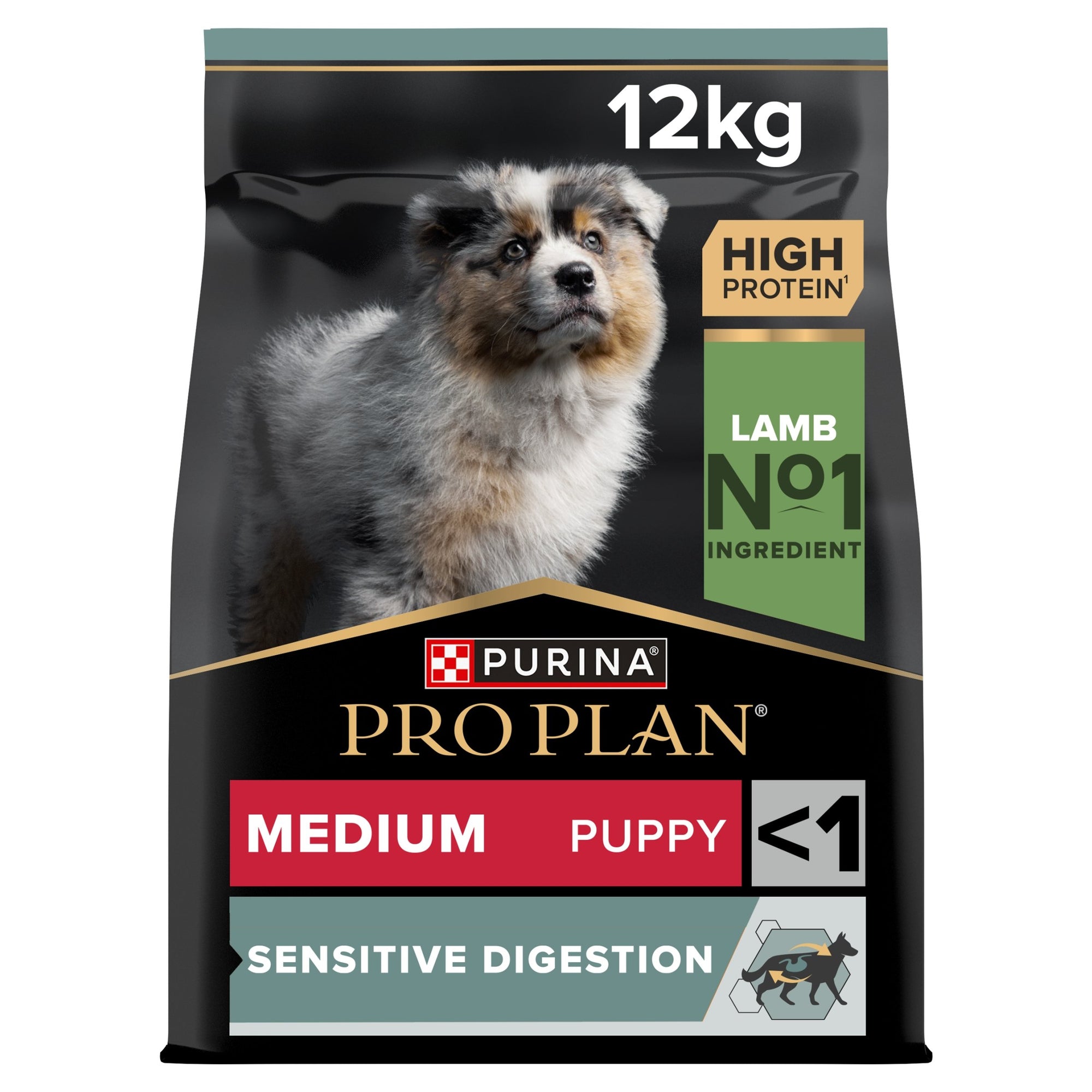 PRO PLAN Medium Puppy Sensitive Digestion Lamb 3kg