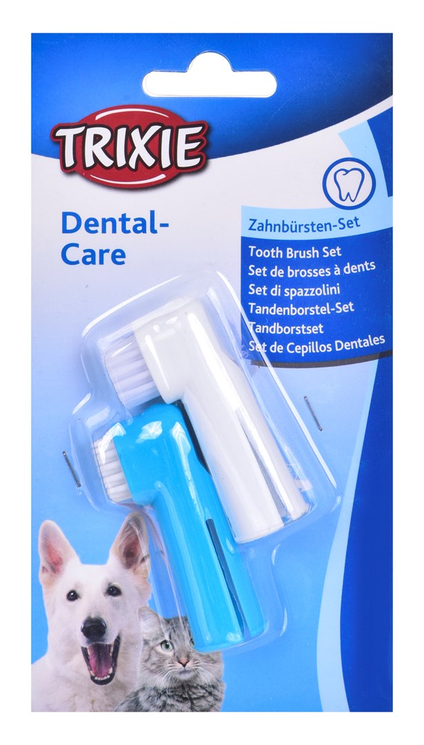 Toothbrush Set for Dogs & Cats, 2 Pack