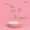 Mason Cash Colour Mix Pink Cat Saucer 13cm