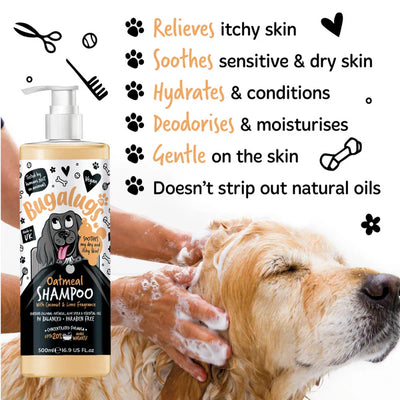 Bugalugs Oatmeal & Aloe Shampoo 250ml