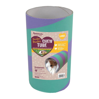 Rosewood Boredom Breaker Guinea Pig Tube Large