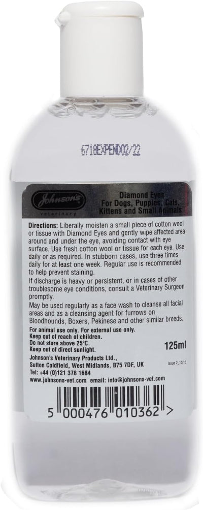 JVP Diamond Eye Tear Stain Remover 125ml