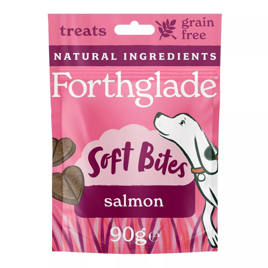Forthglade Soft Bites Treats Salmon Grain Free 90g