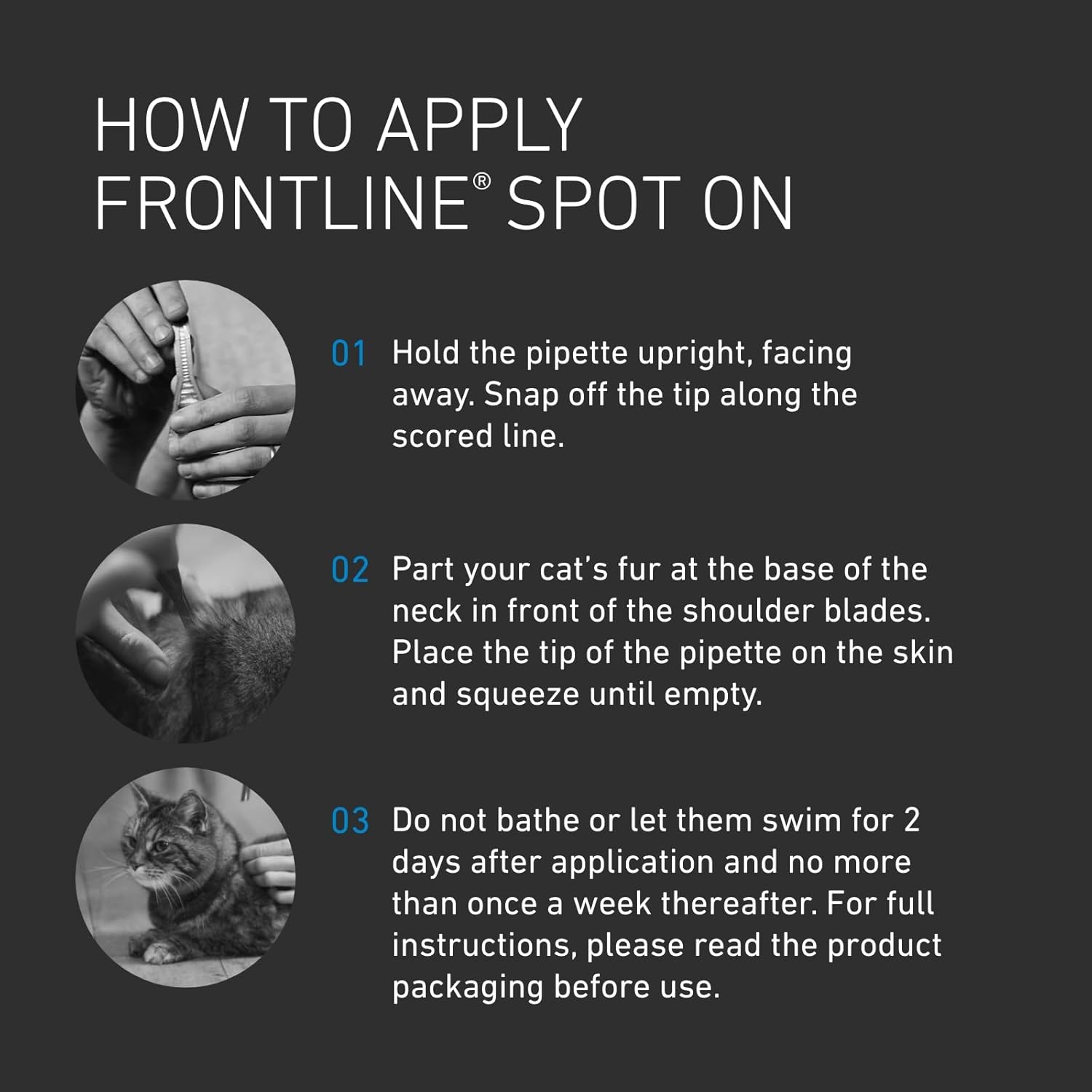 Frontline Spot On Cat 3 Pipettes