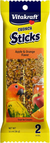 Orange & Apricot Bird Sticks 2 pack