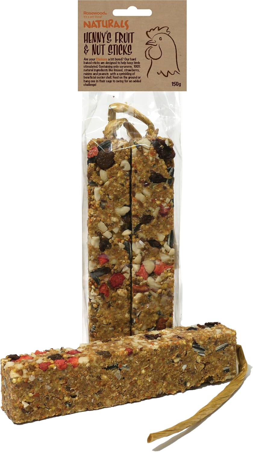 Rosewood Henny's Fruit & Nut Sticks 150g