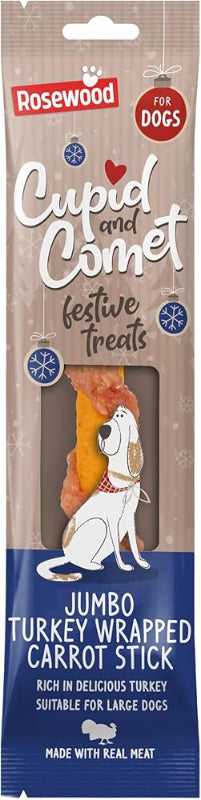 Jumbo Turkey Wrapped Carrot Stick 70g