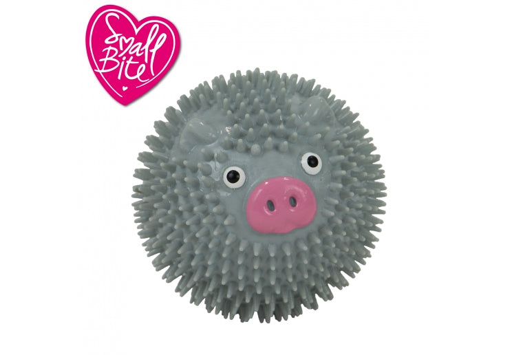 Small Bite Spikey Pig Ball 7.5cm