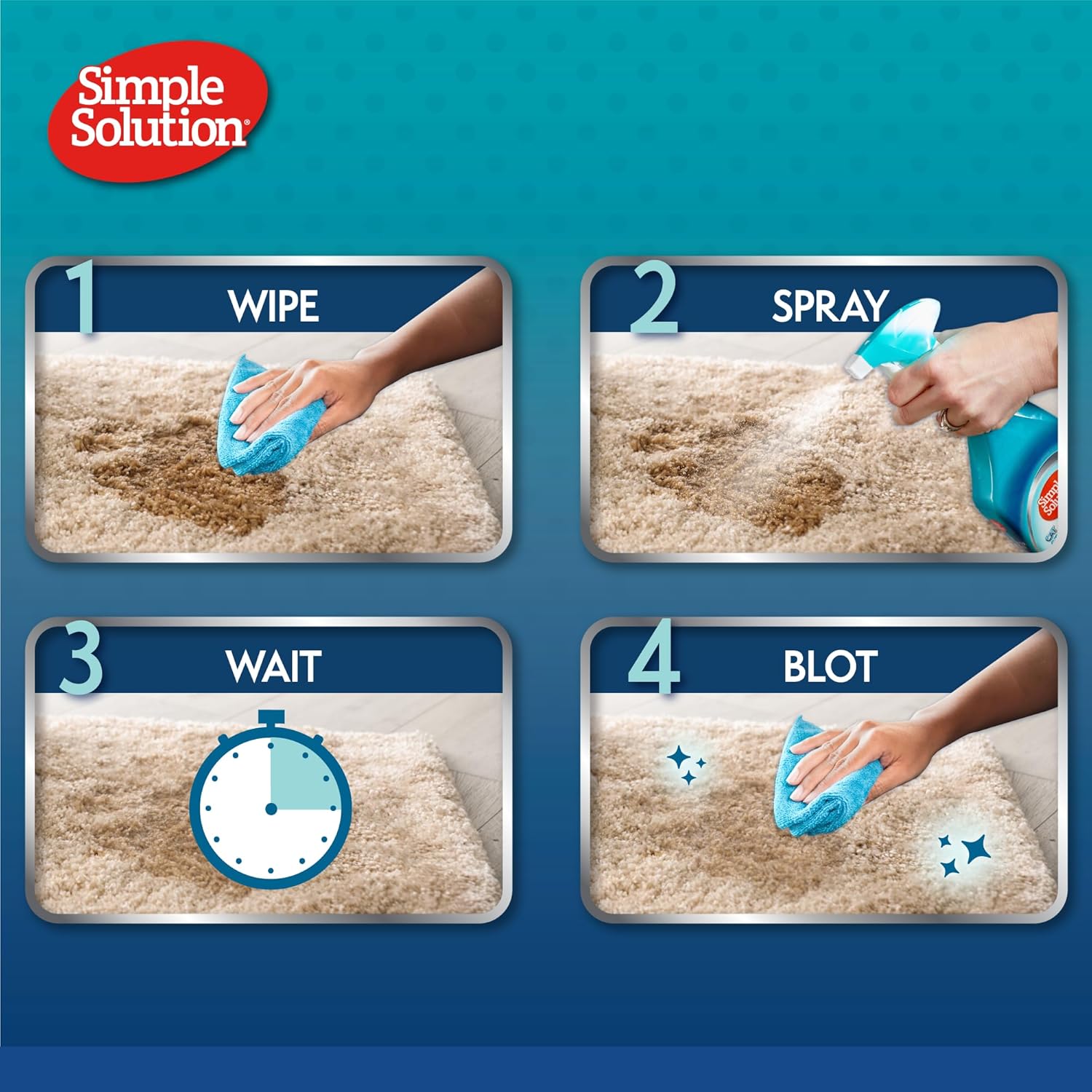 Simple Solution Cat Stain And Odour Eliminator 750ml