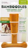 Bamboodles T-Bone Chew Small Peanut Butter 4"