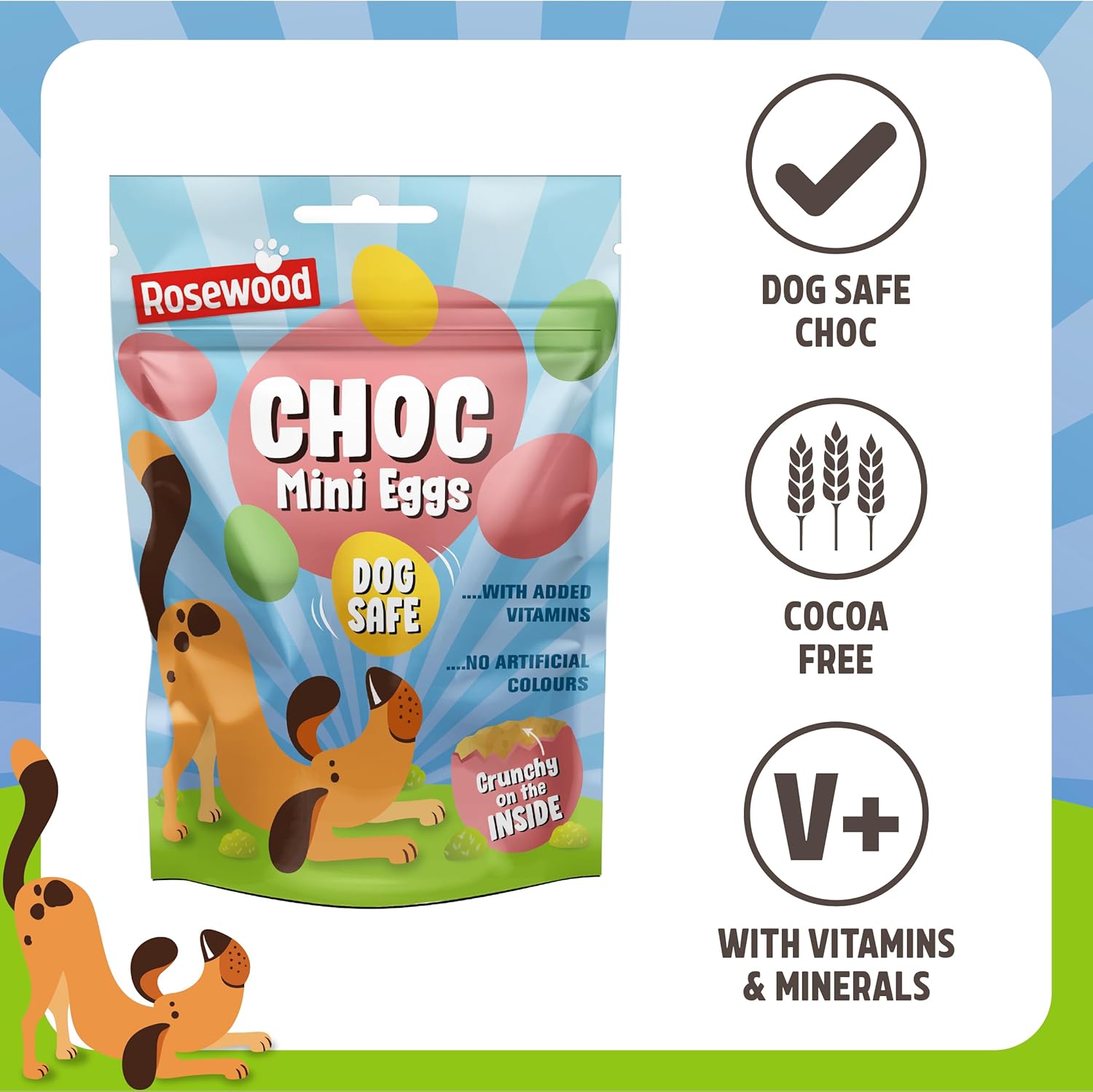 Choc mini Easter eggs 85g