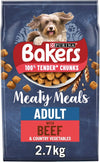 Bakers Meaty Meals Adult Beef 2.7kg