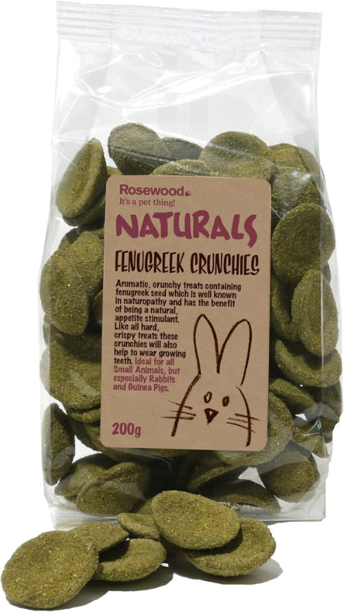 Rosewood Naturals Fenugreek Crunchies 200g