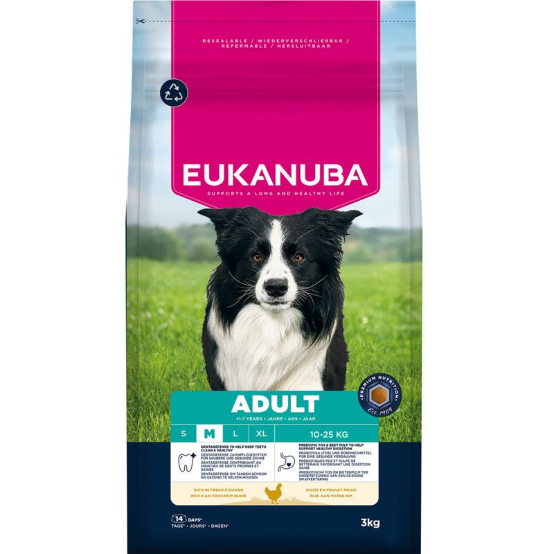 Eukanuba Active Adult Medium Breed Chicken 12kg