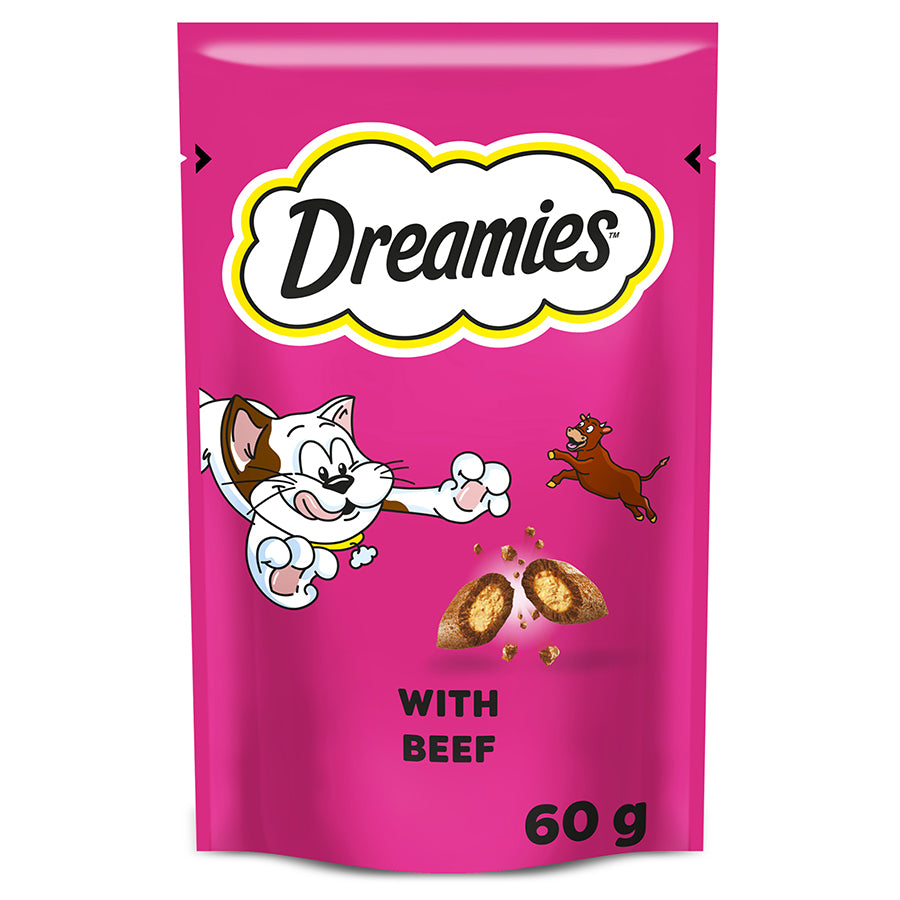 Dreamies Beef Cat Treats 60g