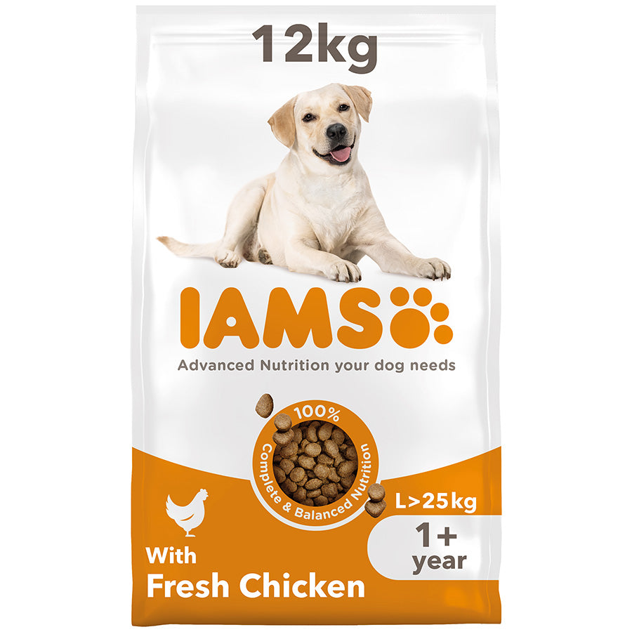 Iams Vitality Adult Large Dog Fresh Chicken 12kg