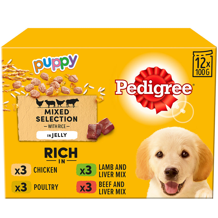 Pedigree Pouch Puppy Jelly 12x100g