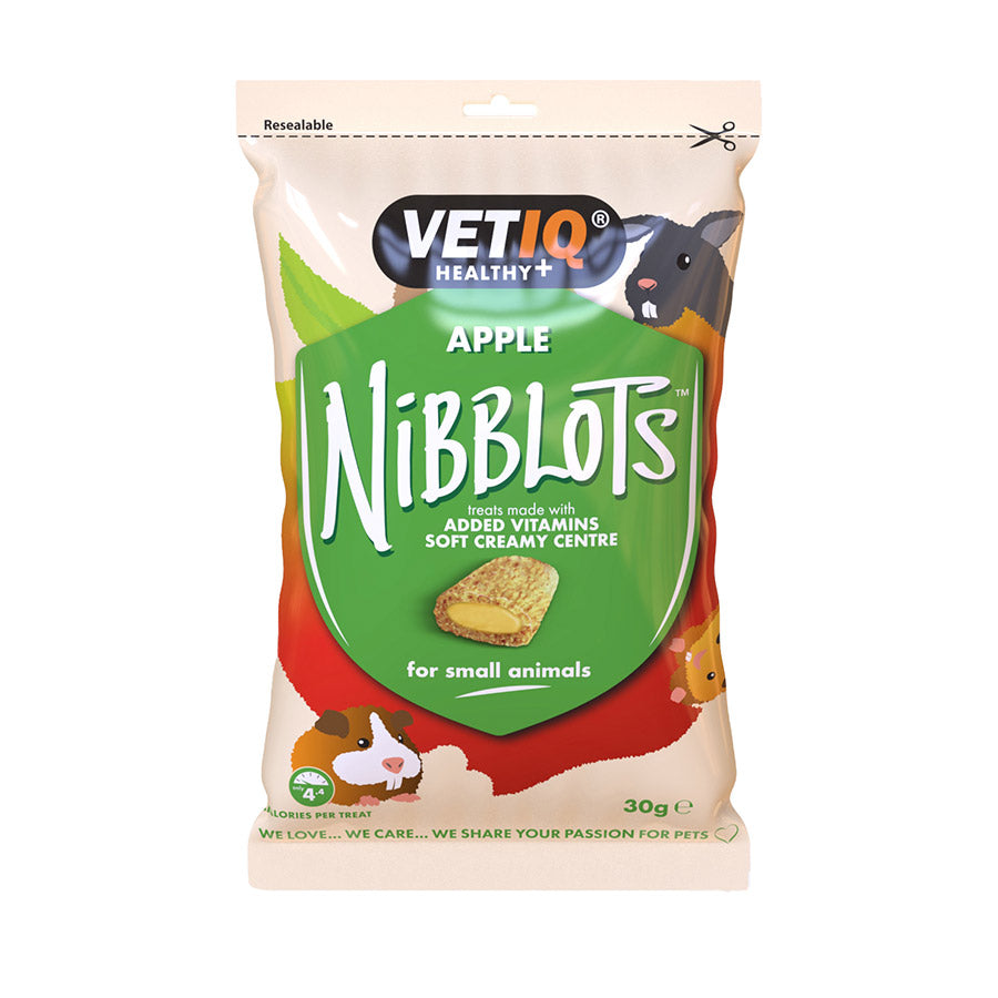 Vet IQ Small Animal Nibblots Apple 30g