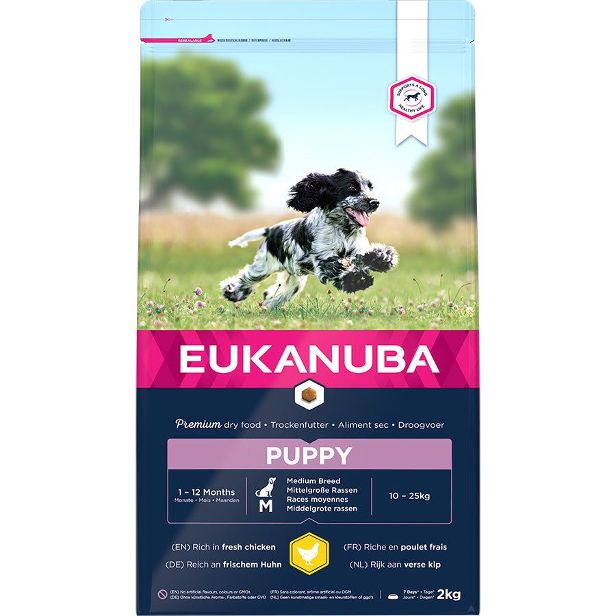 Eukanuba Growing Puppy Medium Chicken 2Kg