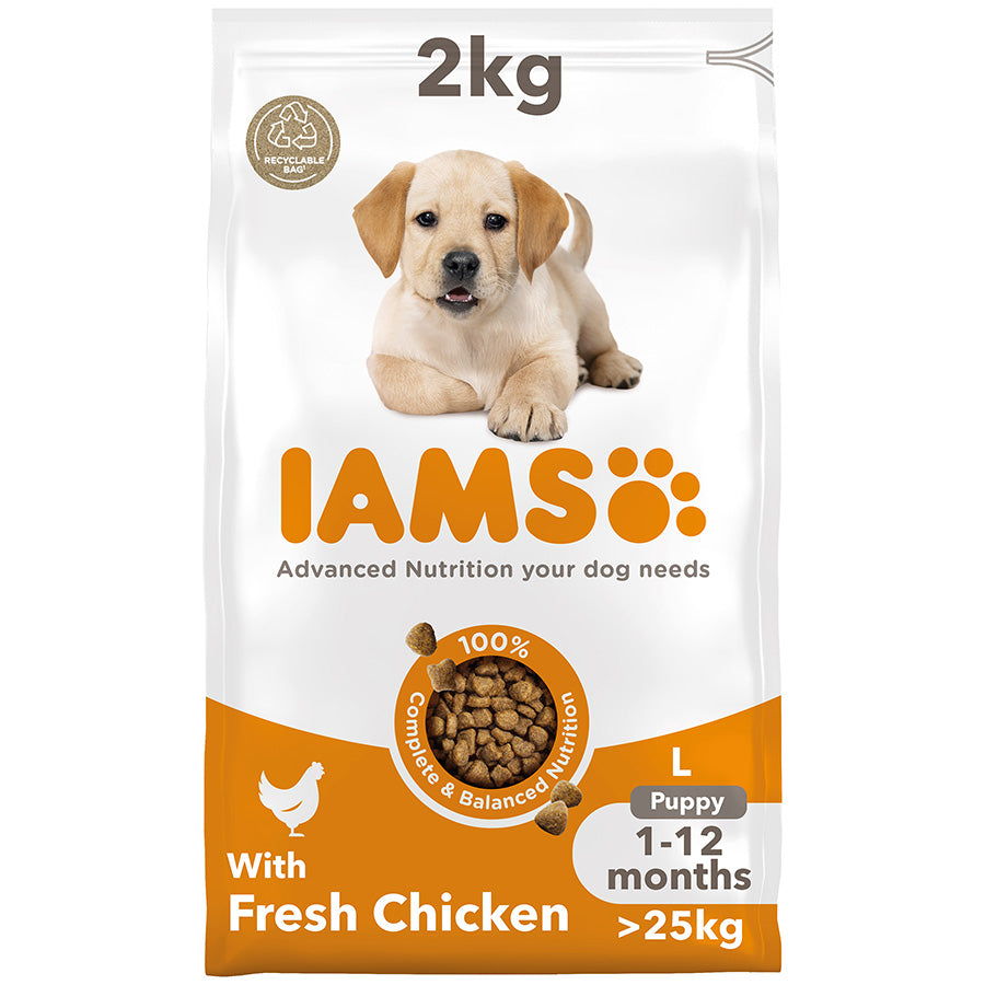 Iams Vitality Puppy Large Breed Chicken 2kg