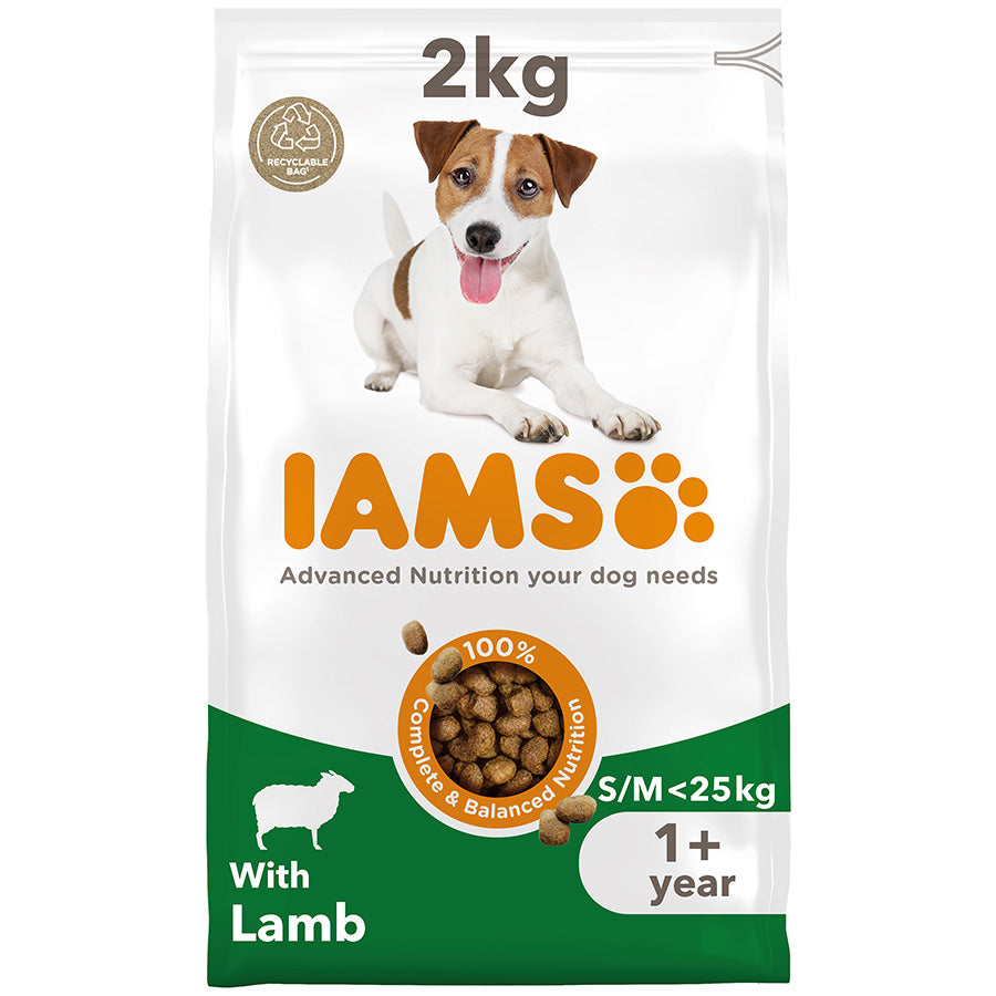 Iams Vitality Adult Small/Med Dog Lamb 12kg