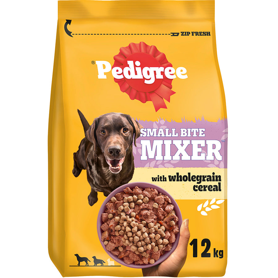 Pedigree Mixer with Wholegrain Cereals 12kg