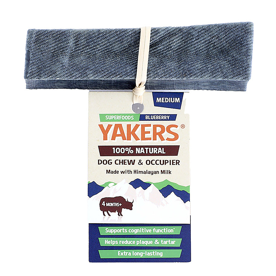 Yakers Blueberry Dog Chew Medium