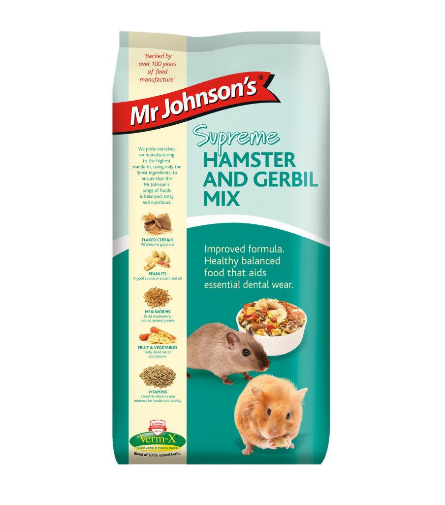 Mr Johnson’s Supreme Hamster & Gerbil Mix 900g