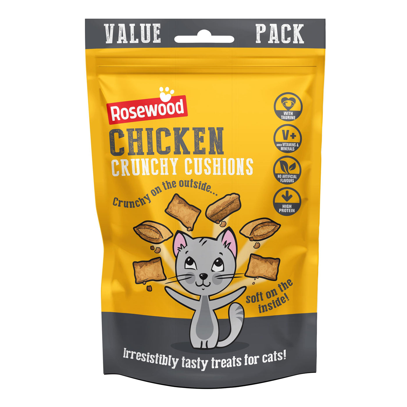 Crunchy Chicken Cushions Value Pack 200g